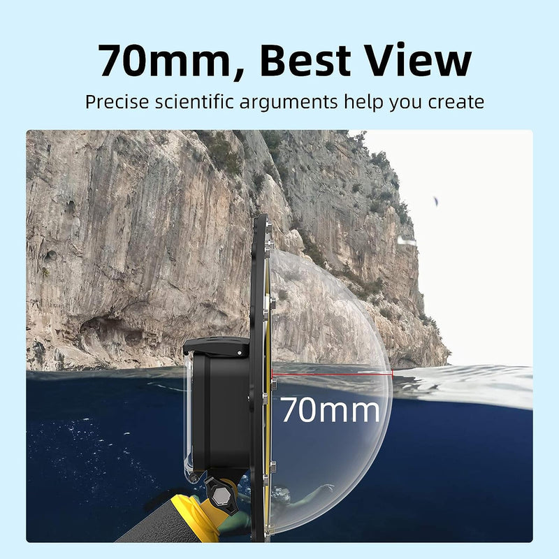 Waterproof 30M Dome Case Port for Hero 5 6 7 8 9 10 11