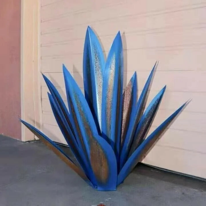 Anti-Rust Metal Tequila Agave Plant-Perfect for Garden