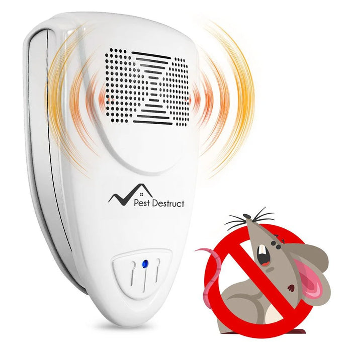 Ultrasonic Mice Repellent - Pack Of 4 - Get Rid Of Mouse In 48 Hours