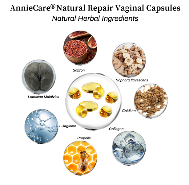 Natürliche Vaginalreparaturkapseln | Juckreizstopp &amp; Entgiftung und Abnehmen
