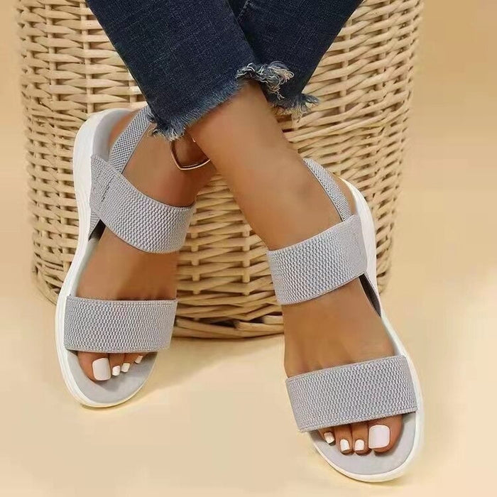 Ingrid Comfortable Elastic Band Sandals