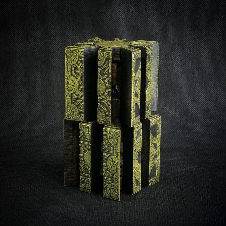 Funktionierende Lemarchand's Lament-Konfigurationsschloss-Puzzlebox aus Hellraiser 