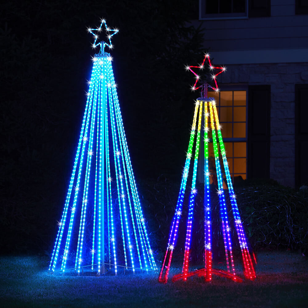 Led Animated Outdoor Multicolor Christmas Tree Light Show