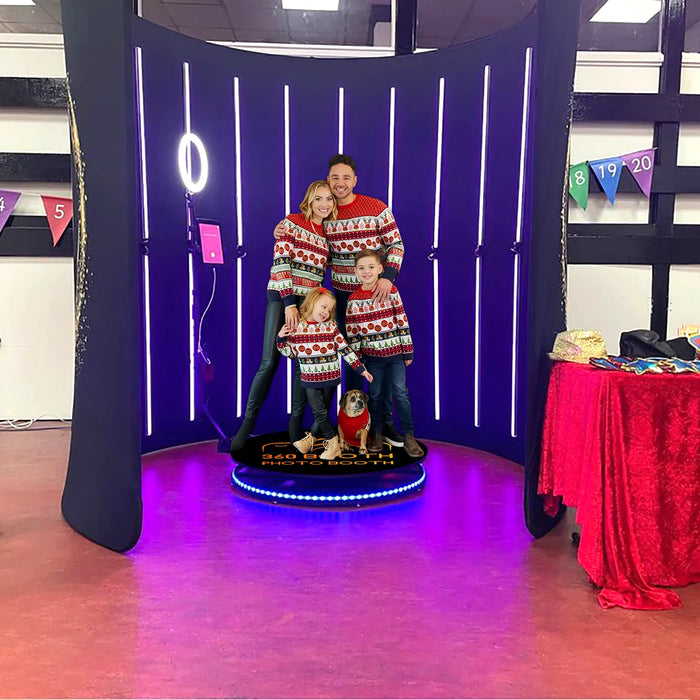 Rotating 360 Photo Booth