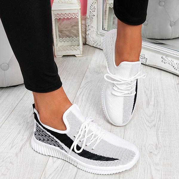 Cornelia Breathable Lightweight Lace-Up Sneakers