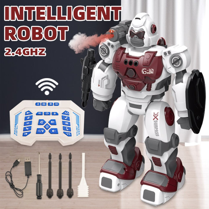 Intelligent Programmable RC Robot Combat Defender for Kids