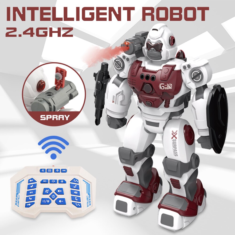 Intelligent Programmable RC Robot Combat Defender for Kids