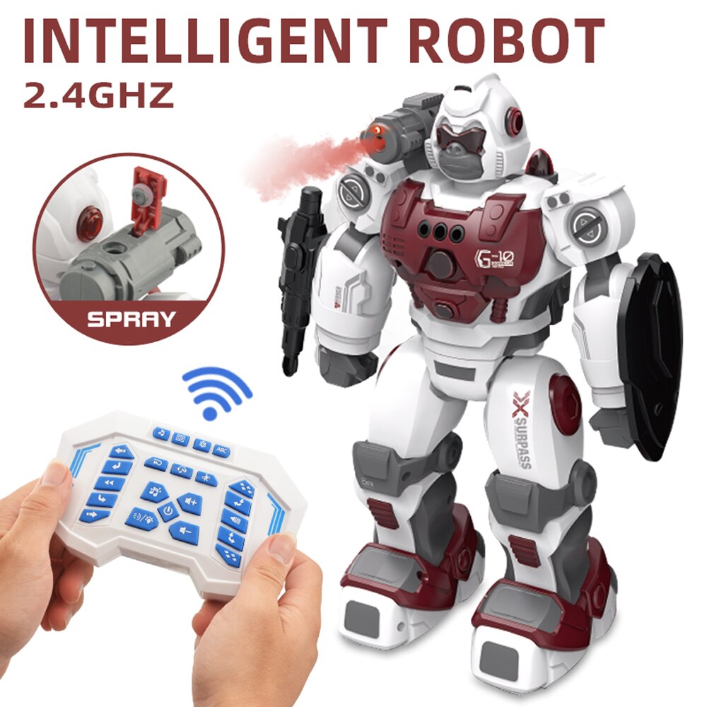 Intelligent Programmable RC Robot Combat Defender for Kids