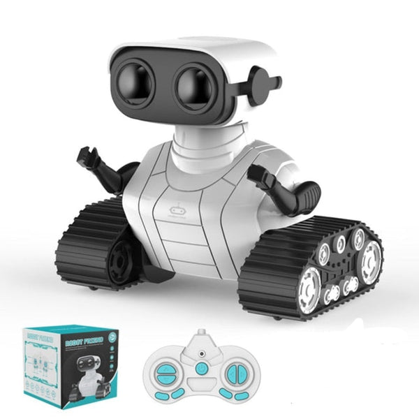 RC Ebo-Roboterspielzeug für Kinder – wiederaufladbarer Ebo-Roboter mit Musik und LED-Augen