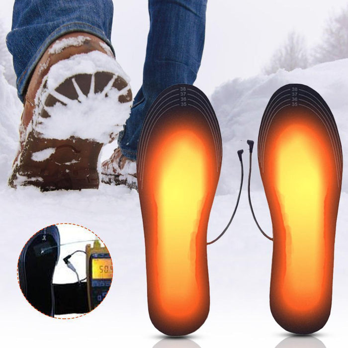 Rechargeable Heated Insoles Warm Feet Insoles