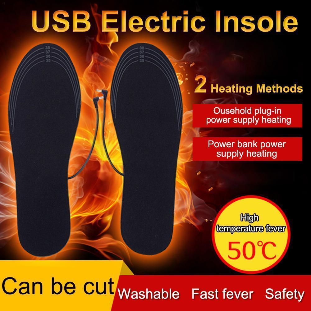 Rechargeable Heated Insoles Warm Feet Insoles