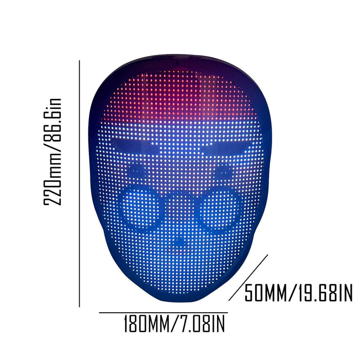 Amazing Customizable RGB LED Mask