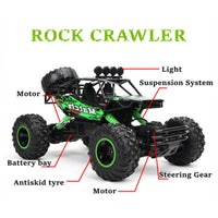 1/12 Remote Control Car 4x4 Monster Truck Rock Crawler 2.4G Off-Road Climbing Car