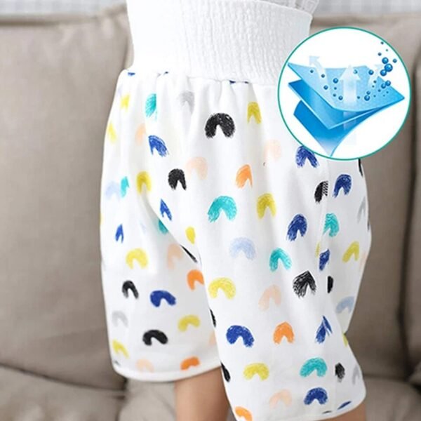 Comfy Children’s Diaper Skirt Shorts 2 in 1