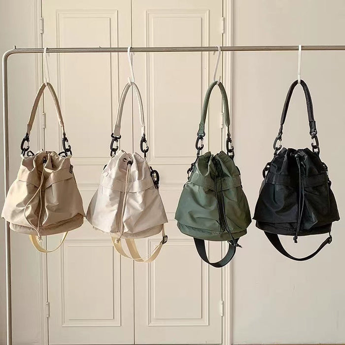 Myra Nylon Drawstring Bag
