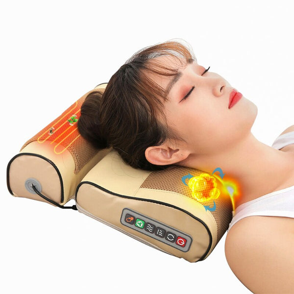 Electric Neck and Shoulder Massager Pillow With Heat