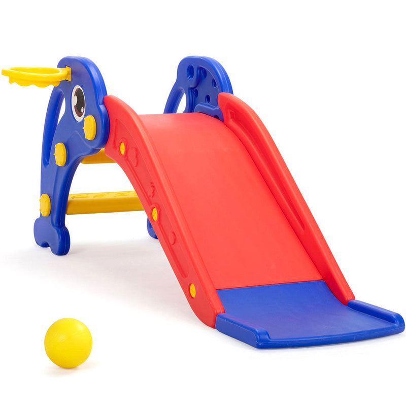 3 in 1 Funny Slide for Toddler - Indoor and Outdoor Kids Slide