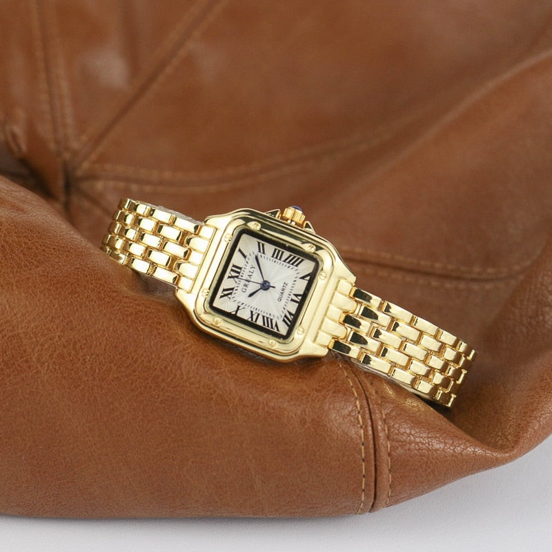 Luxuriöse Vintage-Uhr für Damen
