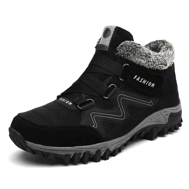 Men's Snowy Ankle Orthopedic Boots