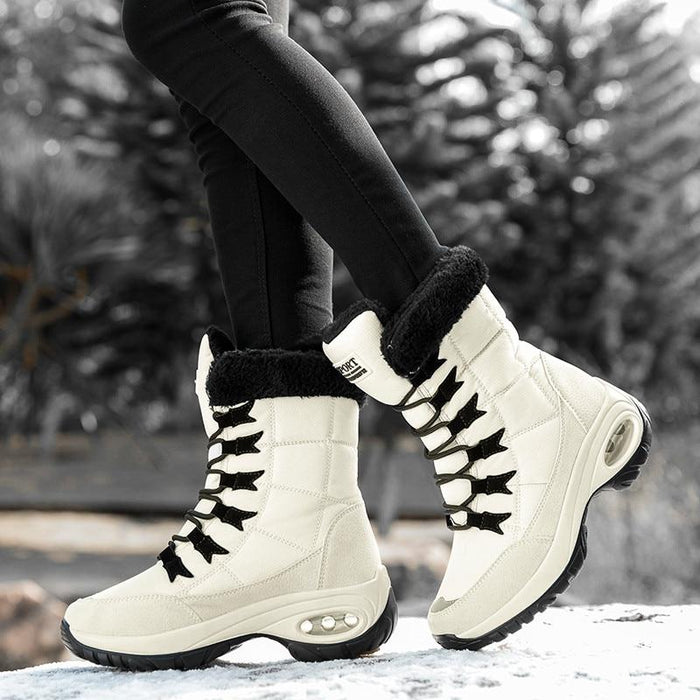 Lucina Winter Warm Mid-Calf Snow Boots for Women