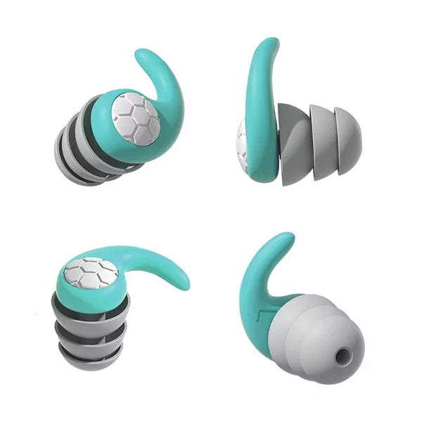 Noise Cancelling Silicone Earplugs for Sleeping