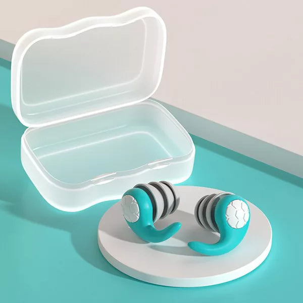 Noise Cancelling Silicone Earplugs for Sleeping