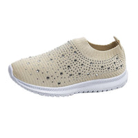 Anicia Crystal Breathable Orthopedic Slip-On Walking Shoes