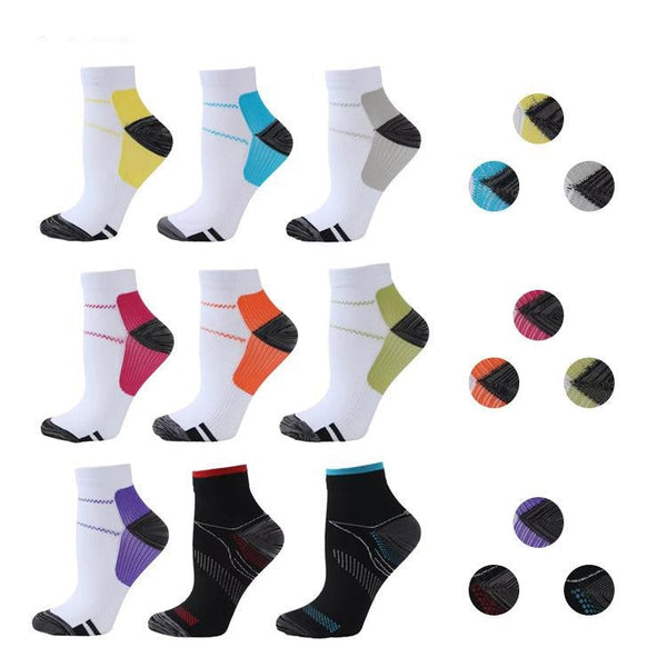 (3 PAIRS ) Compression Socks for Women & Men