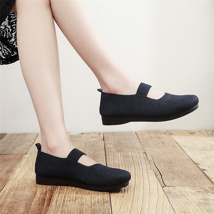Victoria Weaving Breathable Loafers