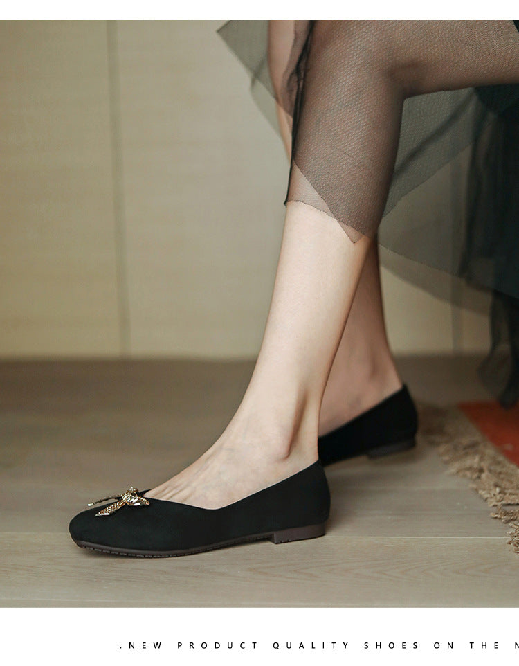 Delia Elegante Schuhe mit Strass-Schleife