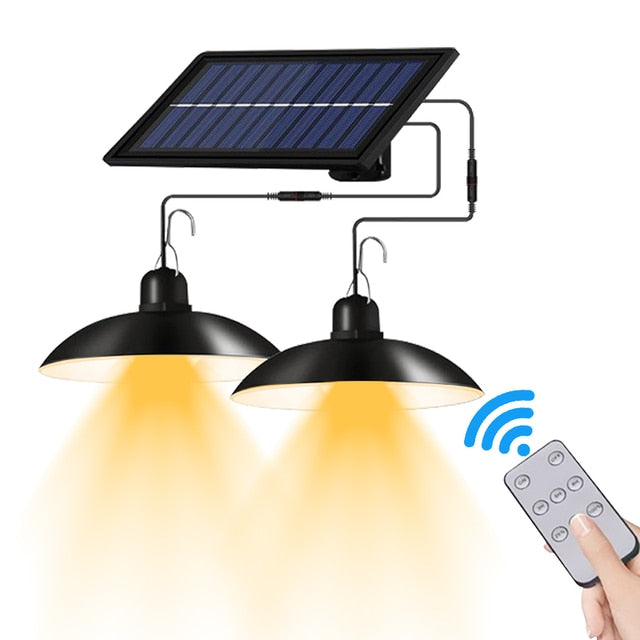 Outdoor Solar Motion Sensor Light With Remote Control