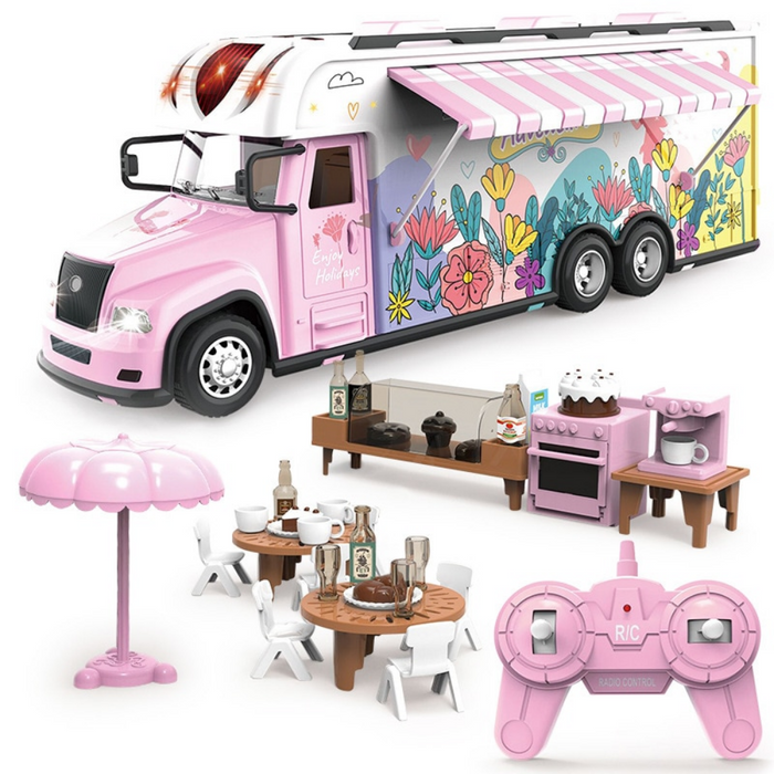 Remote Control RV Playset With Lights & Sound