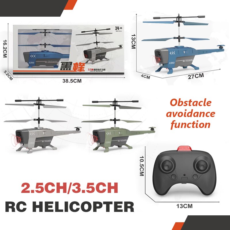 2,4G RC-Helikopter mit 3,5 Kanälen und 2,5 Kanälen Hindernisvermeidung