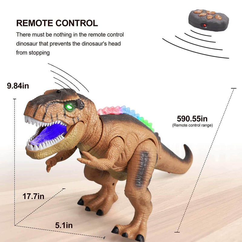Remote Control T-Rex Dinosaur With LED Light Up