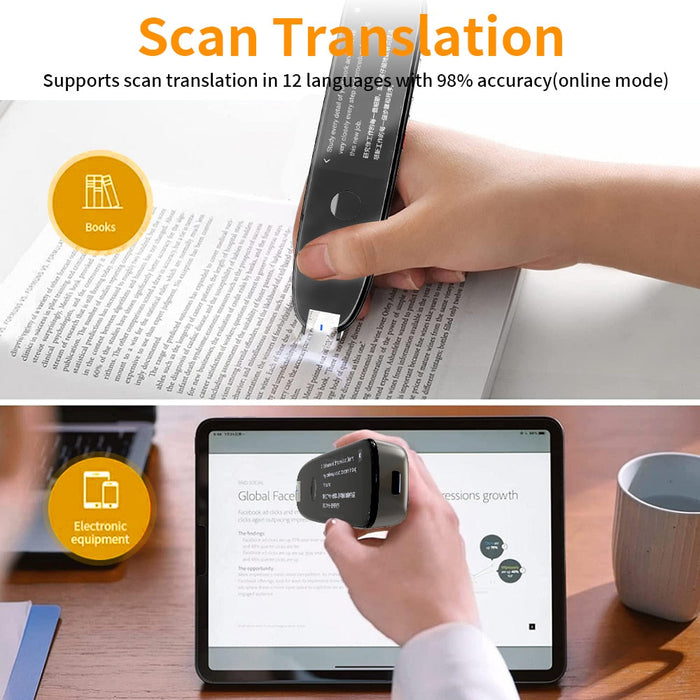 Smart Voice Scan Translator & Reading Pen For 112 Languages