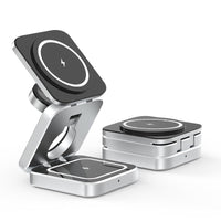 3 in 1 Foldable Stainless Steel Charging Dock 30W