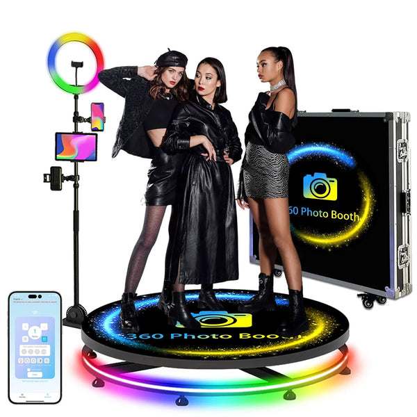 Rotating 360 Photo Booth