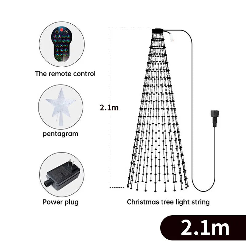 RGB LED Smart Christmas Tree