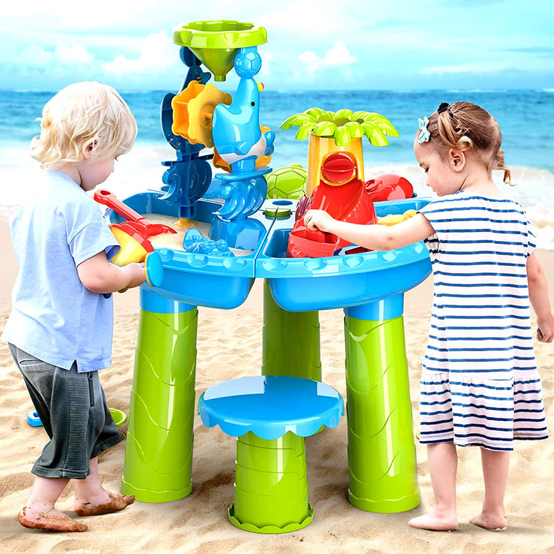 Sand- und Wasserspieltisch - Tischspielzeug für draußen