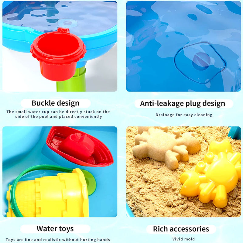 Sand- und Wasserspieltisch - Tischspielzeug für draußen