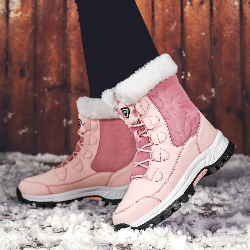 Gratiana Women's Ankle Boots Warm Snow Boots Winter Shoes