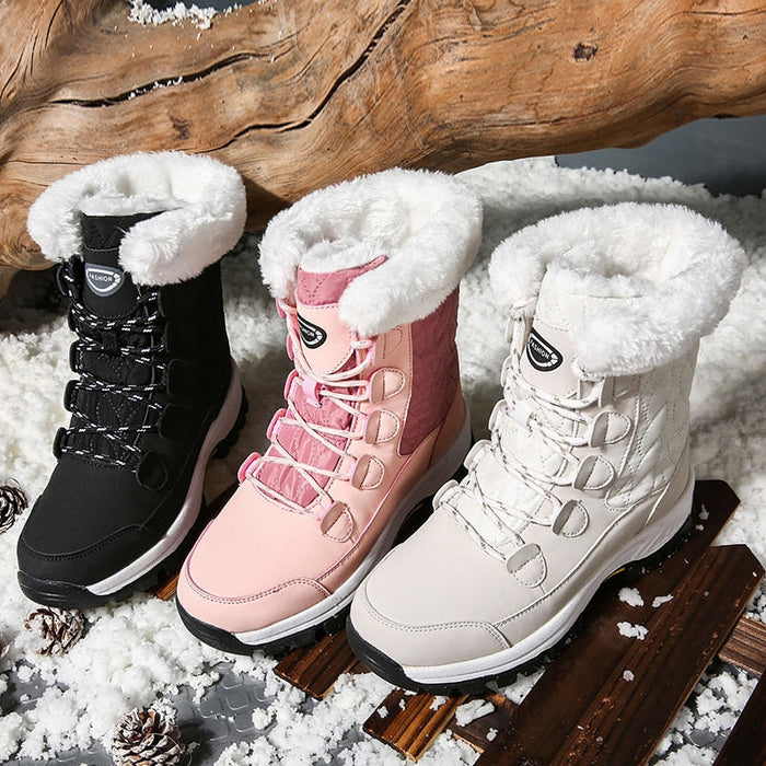 Gratiana Women's Ankle Boots Warm Snow Boots Winter Shoes