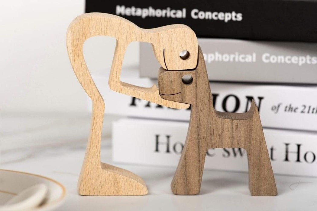 Unconditional Love Wooden Figurines