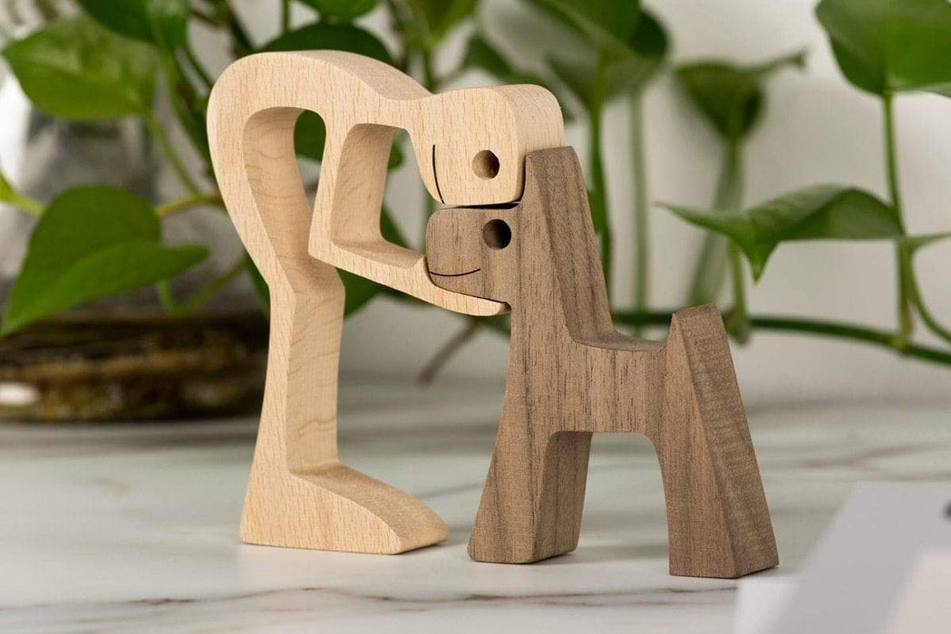 Unconditional Love Wooden Figurines