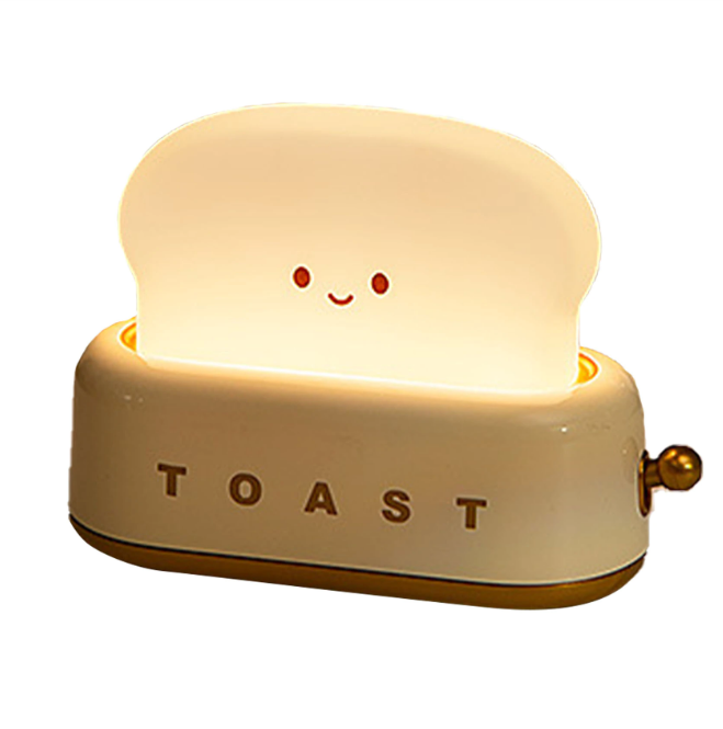Brot Toast Nachtlicht
