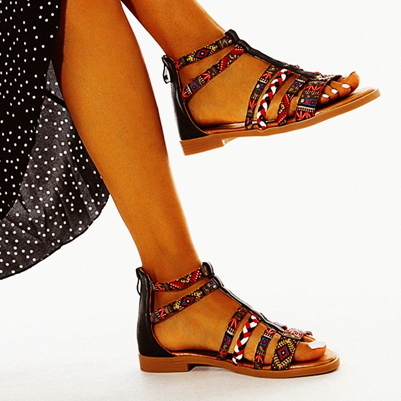 Virginia Comfortable Printed Sandals