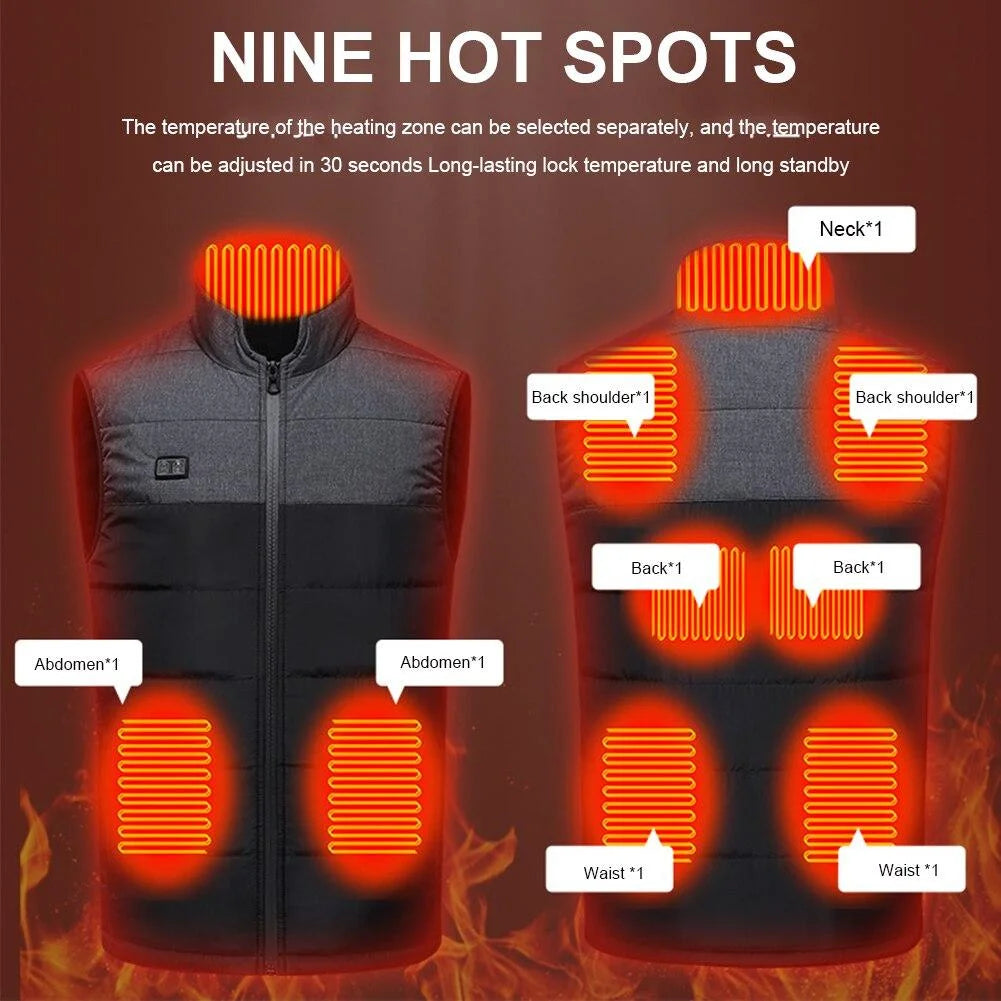 Heating Vest | Electric Heated Jacket