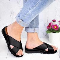 Liseta Mid-Heel Platform Sandals