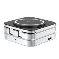 3 in 1 Foldable Stainless Steel Charging Dock 30W