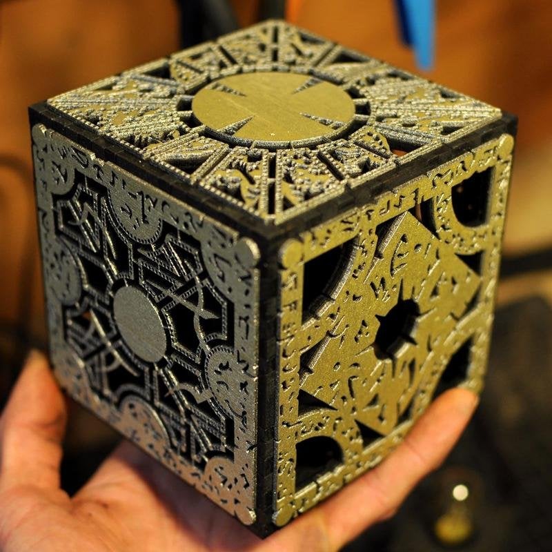 Funktionierende Lemarchand's Lament-Konfigurationsschloss-Puzzlebox aus Hellraiser 